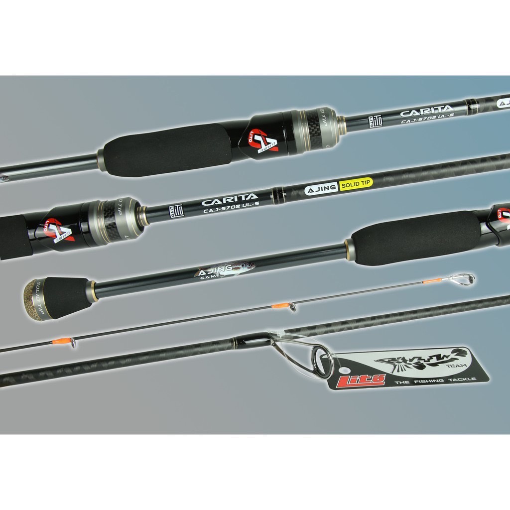 คันเบ็ดตกปลา คัน Lito 21 Carrita Ajing Solid tip 7 ฟุต 2 ท่อน 3-8lb