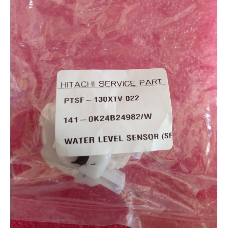 อะไหล่แท้ศูนย์/ตัวปรับระดับน้ำ/เซ็นเซอร์วัดระดับน้ำ/เครื่องซักผ้า/HITACHI(ฮิตาชิ)/PTSF-130TCV*041เเทนด้วยPTSF-100XA*053