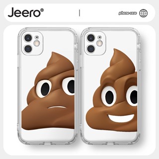 Jeero เคสคู่ เคสไอโฟน คู่รัก กันกระแทกซิลิโคนนุ่มน่ารักตลก เคสโทรศัพท์ Compatible for iPhone 14 13 12 11 Pro Max SE 2020 X XR XS ip 8 7 Plus HFF1828