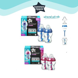 Tommee Tippee Anti-colic Bottle ขวดนม ทอมมี่ ทิปปี้ รุ่น Closer to Nature ขนาด 9 oz แพ็คคู่