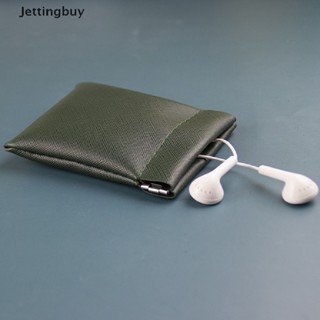 [Jettingbuy] ใหม่ พร้อมส่ง กระเป๋าสตางค์ หนัง PU กันน้ํา ปิดอัตโนมัติ ใส่เหรียญ กุญแจ ขนาดเล็ก