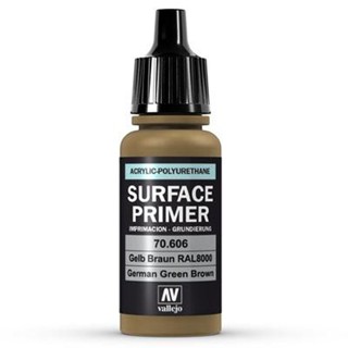 Vallejo SURFACE PRIMER 70.606 German Green Brown 17ml.