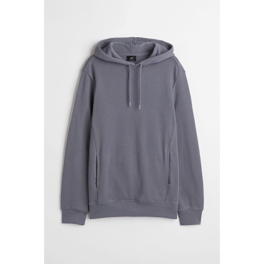 เสื้อฮู้ดแบรนด์H&M Hoodie Regular Fit size xs มือสอง