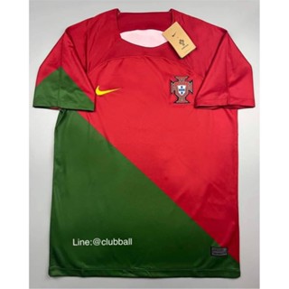 (aaa) เสื้อฟุตบอล Portugal Home 2022/2023