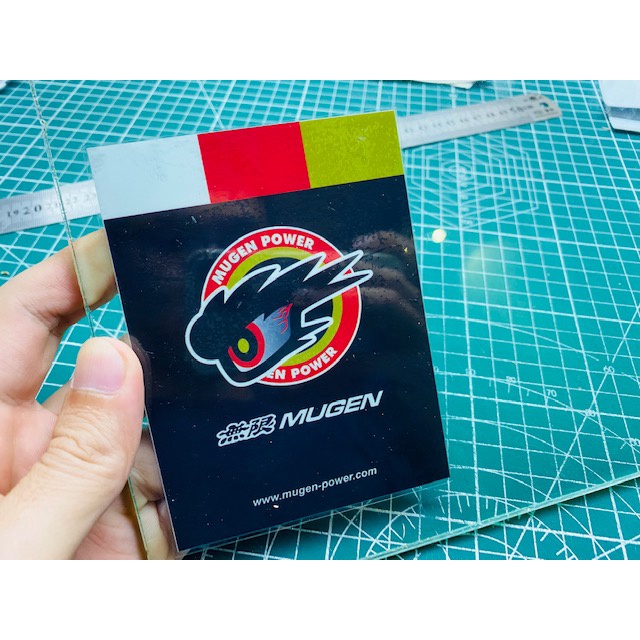 MUGEN สติ๊กเกอร์ DECAL สําหรับ HONDA MUGENPOWER TRAIN