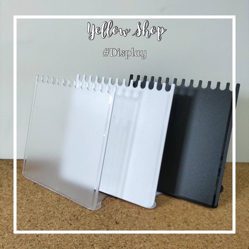 Display พลาสติกแขวนสร้อย มี 3 สี(พร้อมส่ง)