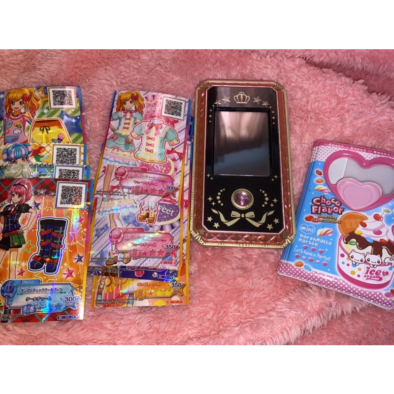 โทรศัพท์ของเล่นญี่ปุ่น Aikatsu stars! mobile RARE ไอคัทสึ พร้อมการ์ดเสื้อผ้า