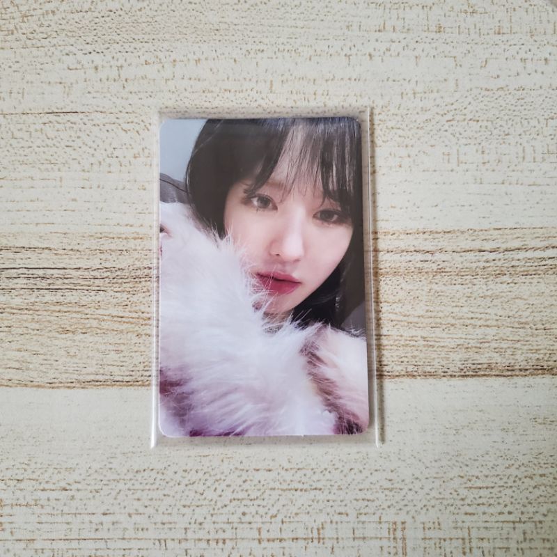 การ์ดรูปถ่าย Wendy SMTOWN กํามะหยี่สีแดง