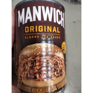 Hunts Manwich Original Sloppy Joe Sauce ซอส หมักเนื้อ ฮันท์ 425 กรัม  ราคาพิเศษ