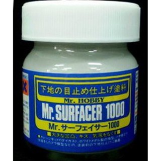 4973028515992 sf-284 mr.surfacer 1000 (bottom) 40 ml. สีเทา