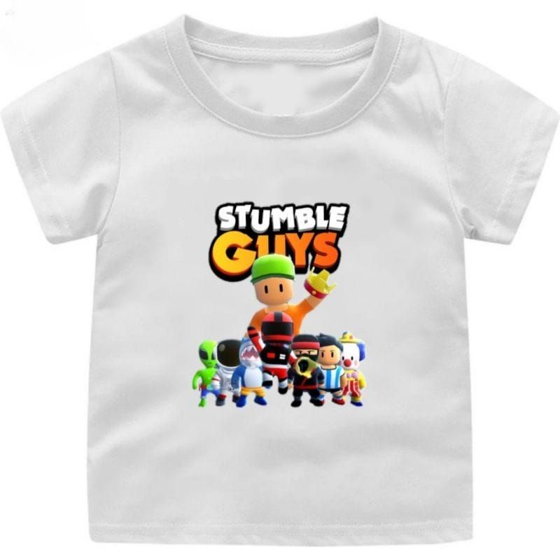 Stumble Boys (4) Viral 1-12 Years Old T-Shirt Tops For Girls/Boys/Boys/Boys Stumble Boys (4) Viral 1