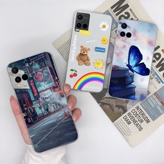 เคสโทรศัพท์มือถือแบบนิ่ม TPU ใส ลายฉลาก แฟชั่น สําหรับ Vivo Y21S Y21A Y21T Y21E Y33S Y21 2021 Y33S VivoY21 VivoY33S