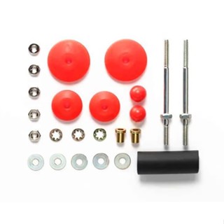 โรลเลอร์ TAMIYA mini4wd 95401 Large Dia. Stabilizer Head Set (11 mm, 15mm) (Red)