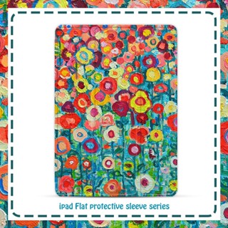 Watercolor painting เคสไอแพด mini 4 5 6 air 1 2 3 5 เคส gen 7 8 9 flowers cover pro 10.2 11 inch 2021 case with pen slot