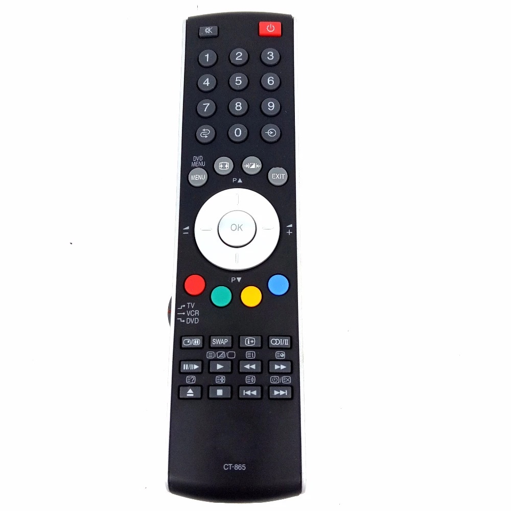 CT-865 เปลี่ยนสําหรับ TOSHIBA LCD TV รีโมทคอนโทรล 32-WL68P C42-AV502PR 21V53E 20WL56B 23WL56B 32-WL6