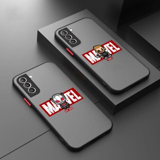เคสโทรศัพท์มือถือ ผิวด้าน กันกระแทก ลาย Marvel Hero Ant Man Thor สําหรับ Samsung Galaxy S22 S21 S20 FE S 22 Ultra 5G S9 S10 Plus