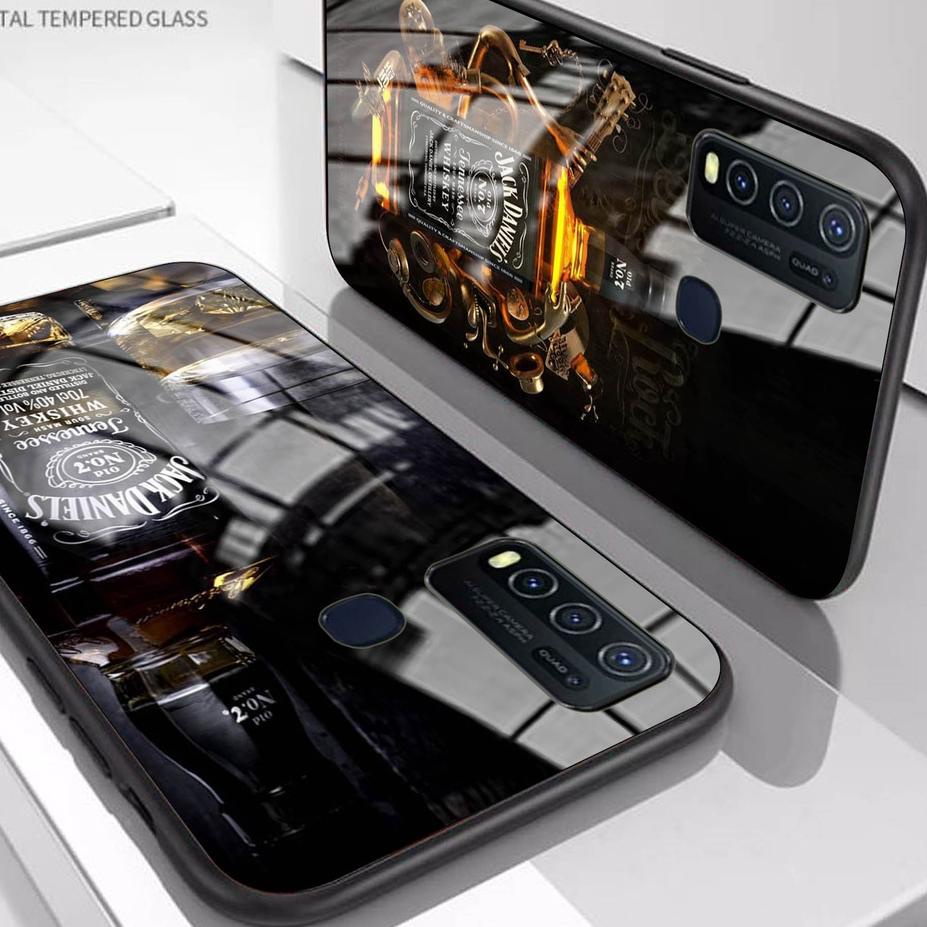 Vivo Y30 Y30i Y50 Glass Softcase - VIVO Y30 Y30i Y50 HP Casing [S09].