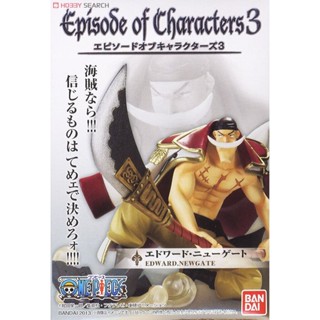 Whitebeard ของแท้ JP แมวทอง - Episode of Characters Bandai [โมเดลวันพีช]