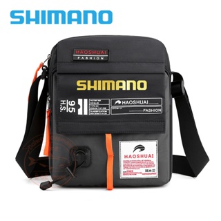 Shimano กระเป๋าคาดอก กระเป๋าสะพายไหล่ อเนกประสงค์ กันขโมย เหมาะกับการพกพาเดินทาง เล่นกีฬา ตกปลา 2023