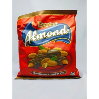 Empico Almond อัลมอนด์เคลือบช็อกโกแลตแบบห่อแดง