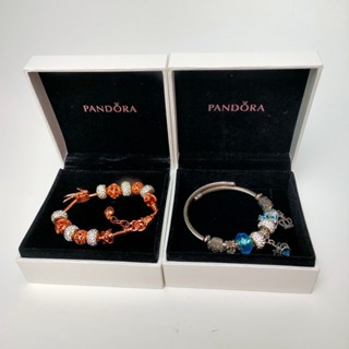 สร้อยข้อมือ Pandora พร้อมกล่อง กำไรข้อมือ เครื่องประดับ