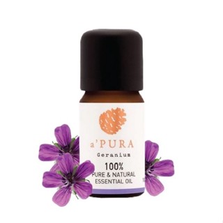 aPURA น้ำมันหอมระเหยแท้ 100% กลิ่นเจราเนี่ยม Geranium 100% Pure Essential Oil (10ml)