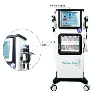 7 In 1 Hydrafacial H2O2 Oxygen Bubble Diamond Dermabrasion Machine Hydrofacial Face Clean Skin Rejuvenation For Salon Sp