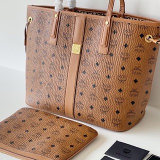 (พร้อมส่ง)กระเป๋า MCM ของแท้ 100% พร้อมการ์ดและถุงผ้า กระเป๋าแม่และลูก