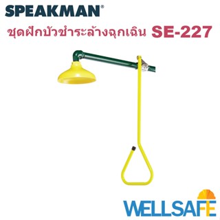 นำเข้า! ชุดฝักบัวชำระล้างฉุกเฉิน SPEAKMAN 227 Emergency Shower ล้างสารเคมี chemical สำหรับห้องแลป ห้องทดลอง