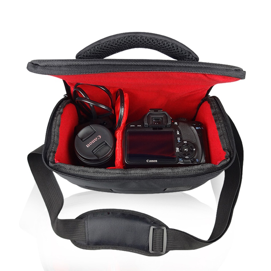 เคสกระเป๋าใส่กล้อง DSLR กันน้ํา สําหรับ Canon EOS 200D 100D 77D 600D 700D 750D 6D 60D 70D 1300D 1200D 1100D