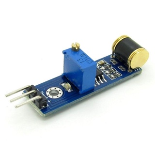 801S Vibration Shock Sensor Module โมดูลตรวจจับความเคลื่อนไหว สั่นสะเทือน