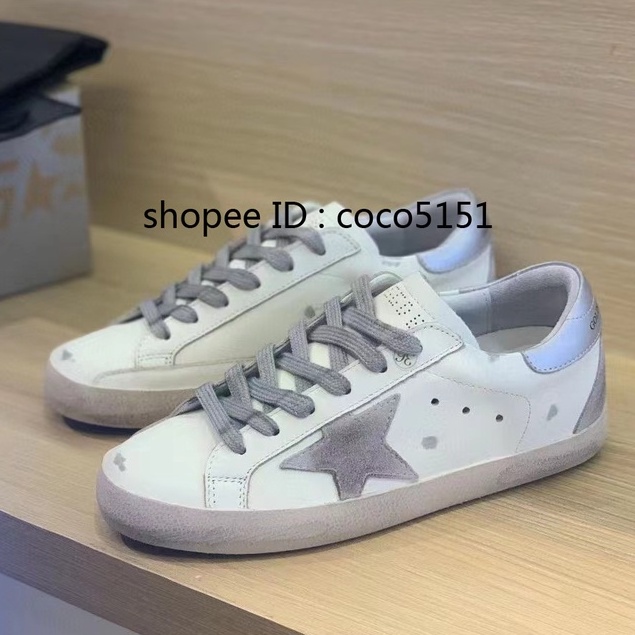 @vickylau501 1801 G G D B รองเท้าผ้าใบ สีเงิน