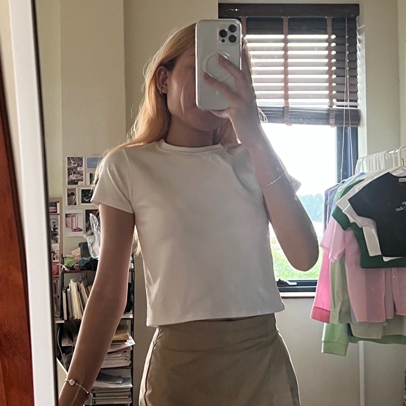 เสื้อยืดเด็กทารกธรรมดา Freesize Augety Studio, Babytee ธรรมดา