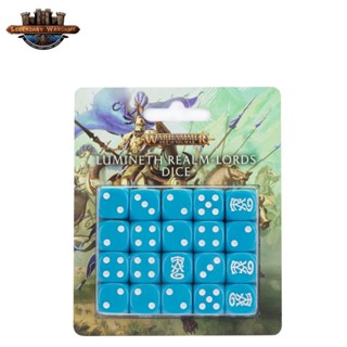 [GW-พร้อมส่ง] WARHAMMER : AGE OF SIGMAR: LUMINETH REALM-LORDS DICE ลูกเต๋า