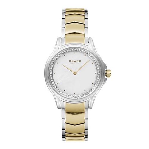 Obaku (โอบากุ) นาฬิกาผู้หญิง Jasmin ระบบควอตซ์ สายสเตนเลสสตีล ขนาดตัวเรือน 36 มม.