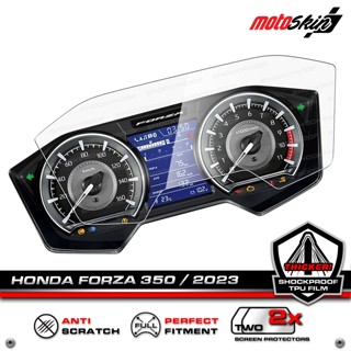 ฟิล์มกันรอยหน้าปัด HONDA FORZA350 / 2023 SHOCKPROOF TPU Dashboard Protection Film