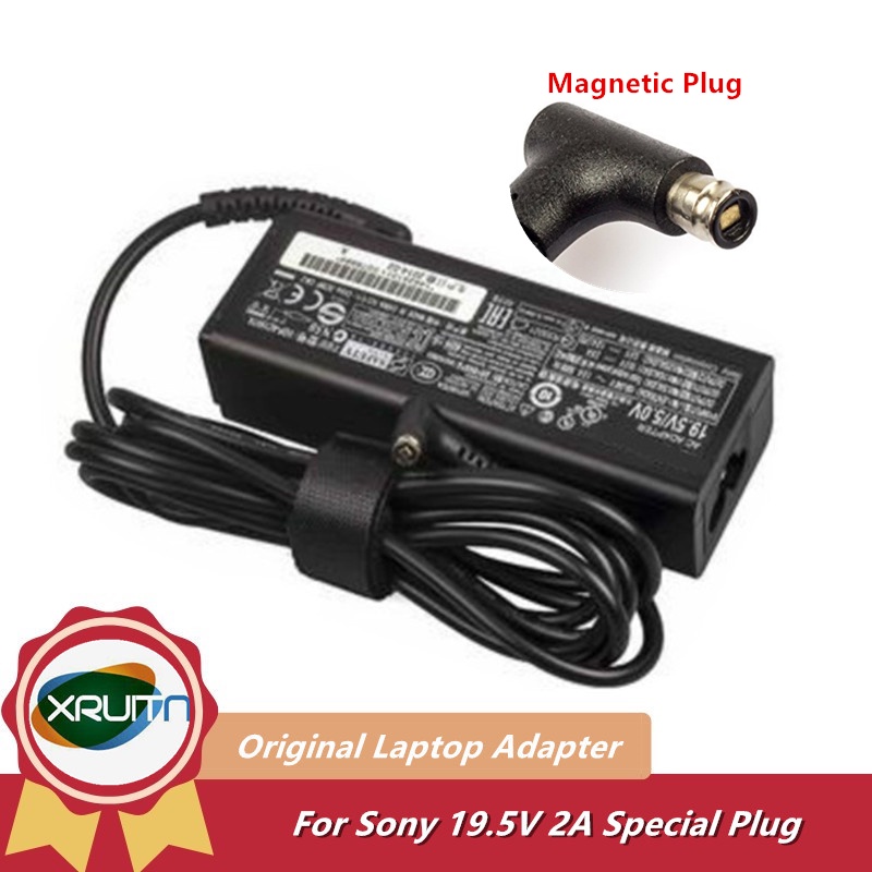 19.5V 2A แล็ปท็อปเดิมอะแดปเตอร์ AC สําหรับ Sony VAIO FIT13A Z13 F13N F11A TAP11 VGP-AC19V73 19.5V74 