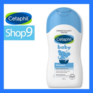 CETAPHIL BABY SHAMPOO 200ML หมดอายุ2025 เซตาฟิล เบบี้ แชมพู 200 มล