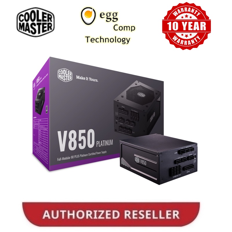 COOLER MASTER V PLATINUM SERIES [ V850/V1000/V1300 ] 80+ PLATINUM FULLY MODULAR PSU