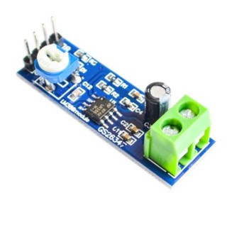 LM386 200X Gain Audio Amplifier Module