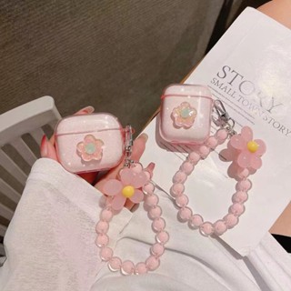 💕จัดส่งภายใน24ชั่วโม💕เคส Airpods 3 pro 1 2 ดอกไม้ การป้องกันการตก ซิลิโคนนิ่ม Soft Case Airpod gen3 2021 Airpod 1 2