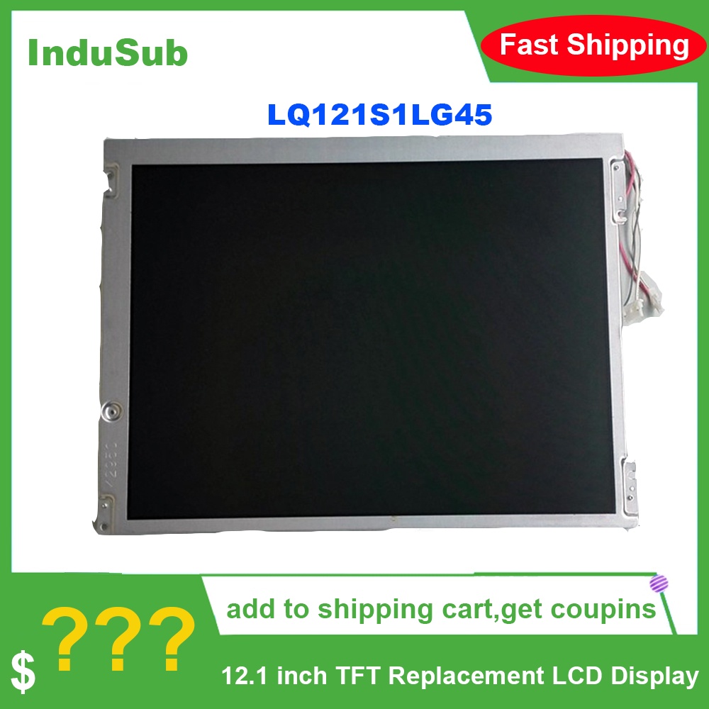 YTH LQ121S1LG45 12.1 นิ้ว 800*600 TFT เปลี่ยนจอแสดงผล LCD รับประกันหนึ่งปี