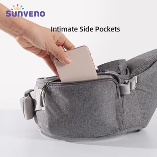 Sunveno ใหม่ เป้อุ้มเด็ก แบบสะพายไหล่ข้างเดียว ปรับได้ ถอดออกได้ คุณภาพสูง