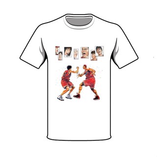 เสื้อยืดการ์ตูน Slamdunk เสื้อยืดSlamdunk