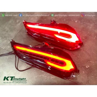 ไฟทับทิมกันชนท้าย Ativ (4ประตู) 2017 2018 2019 2020 toyota Ativ ทับทิม ไฟกันชนท้าย