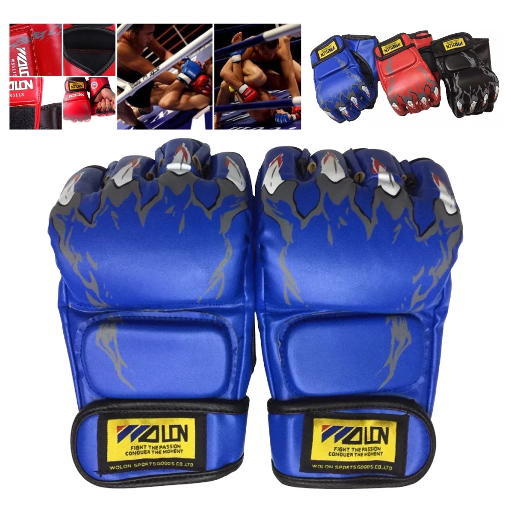 นวมชกมวย นวม MMA - MMA Boxing Glove นวมชกมวย นวมซ้อมมวยแบบตัดปลายนิ้ว นวมชกมวย นวมต่อยมวย นวมซ้อมมวย นวมมวยไทย
