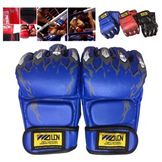 นวมชกมวย นวม MMA - MMA Boxing Glove นวมชกมวย นวมซ้อมมวยแบบตัดปลายนิ้ว นวมชกมวย นวมต่อยมวย นวมซ้อมมวย นวมมวยไทย