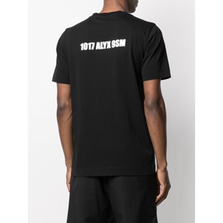 [สินค้าขายดี] 1017 เสื้อยืดลําลอง แขนสั้น พิมพ์ลายโลโก้ Alyx 9Sm สําหรับผู้ชาย