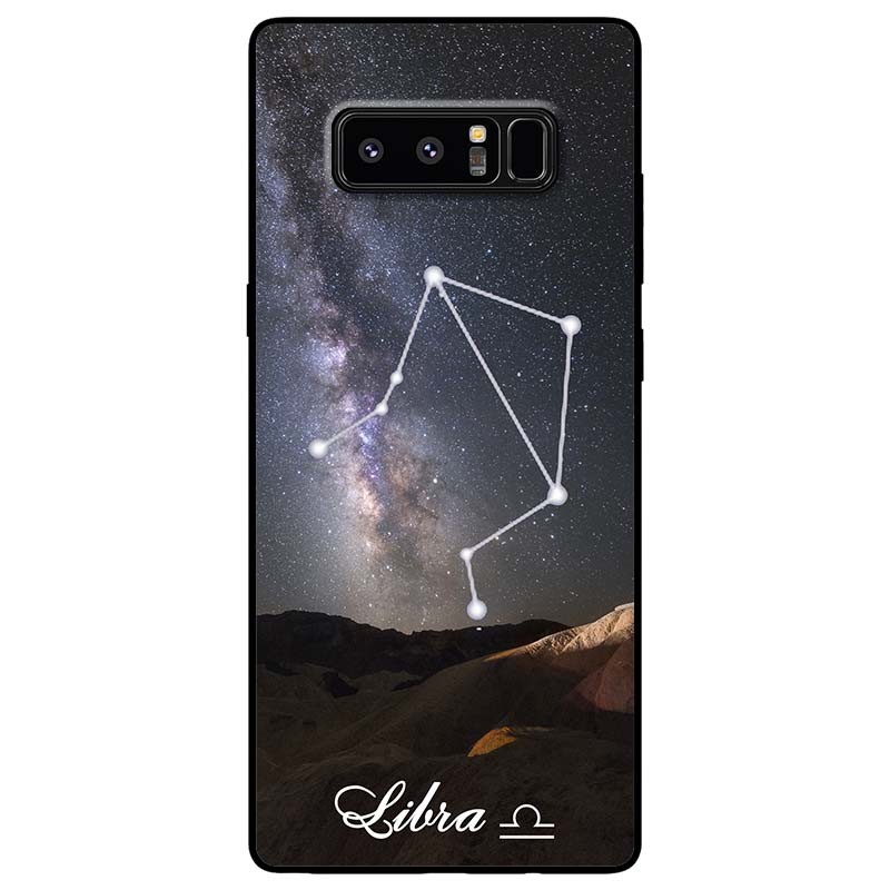 เคสสําหรับ Samsung Note 8 - Note 9 - Note 10 - Note 10 Plus - Note 20 - Note 20 Ultra - Zodiac Sign 