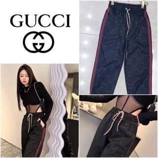 กางเกงขายาว Gucci ทอลายโลโก้ GG